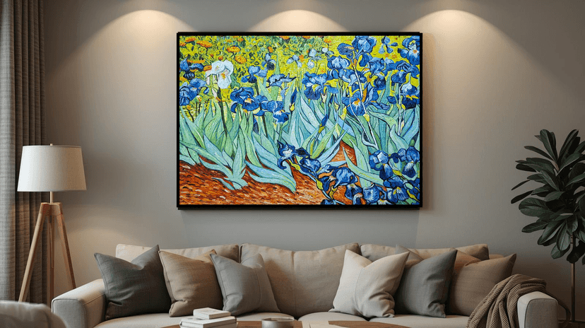 Cánh đồng hoa Van Gogh